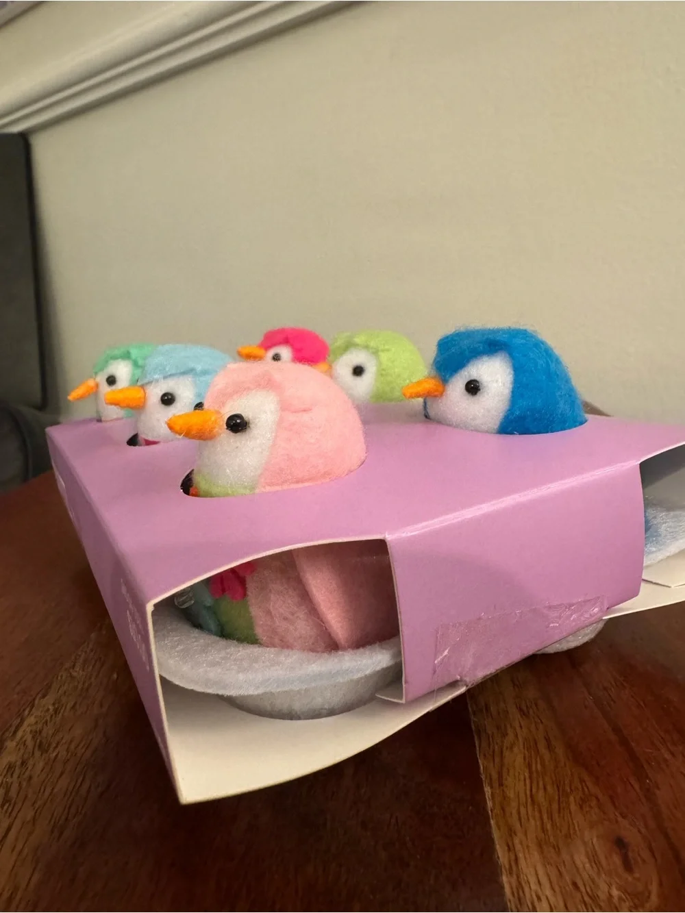 NWT Target Featherly Friends Spritz Easter Mini Birds: Set of 6